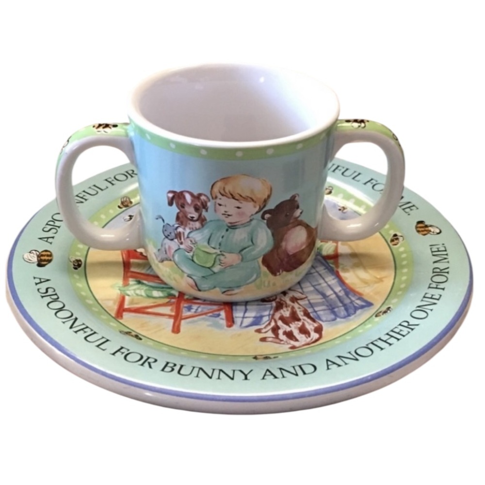 A Spoonful Plate & Cup Set By Kate Williams Global Design